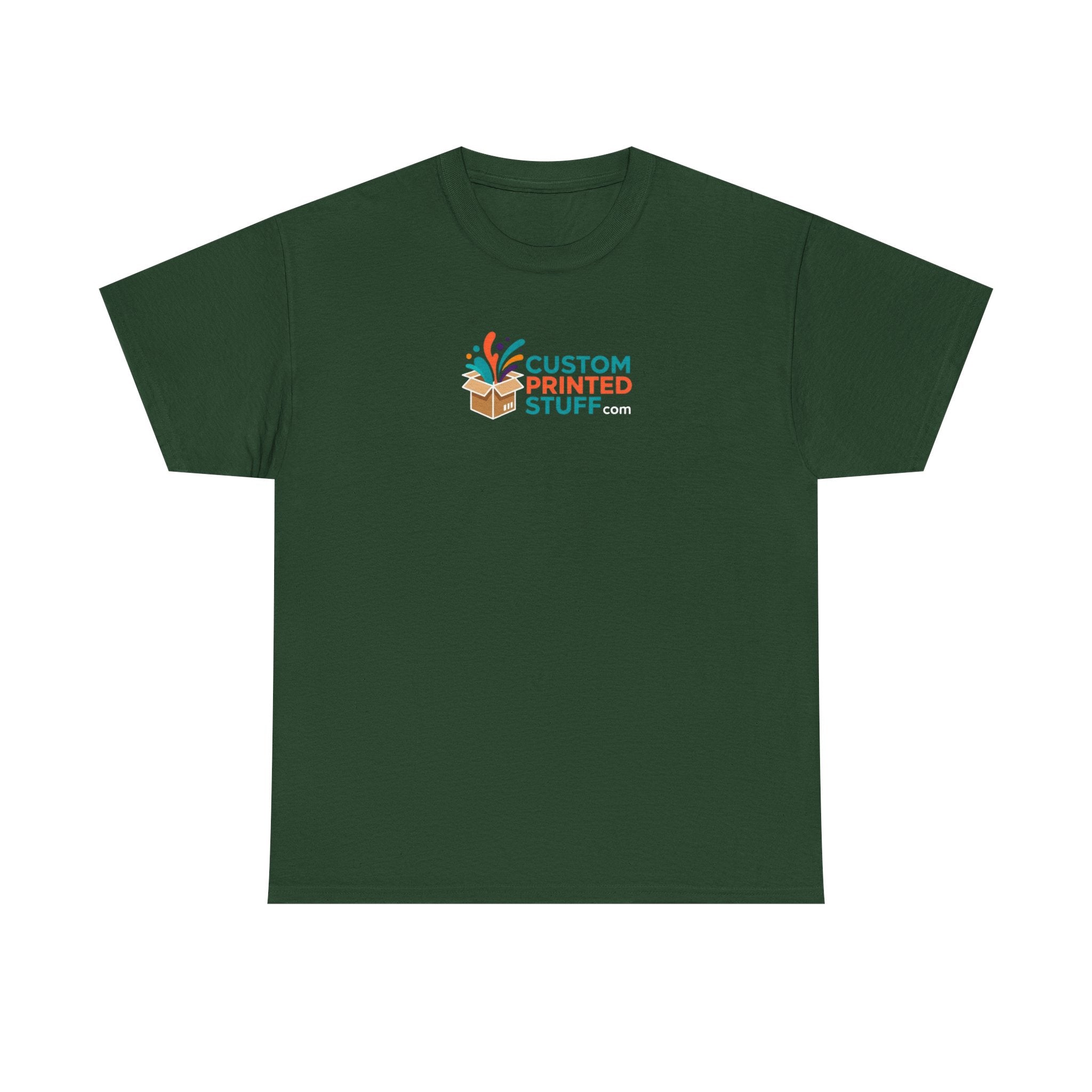 Printed Logo T-Shirt — Custom Printed Stuff Emblem