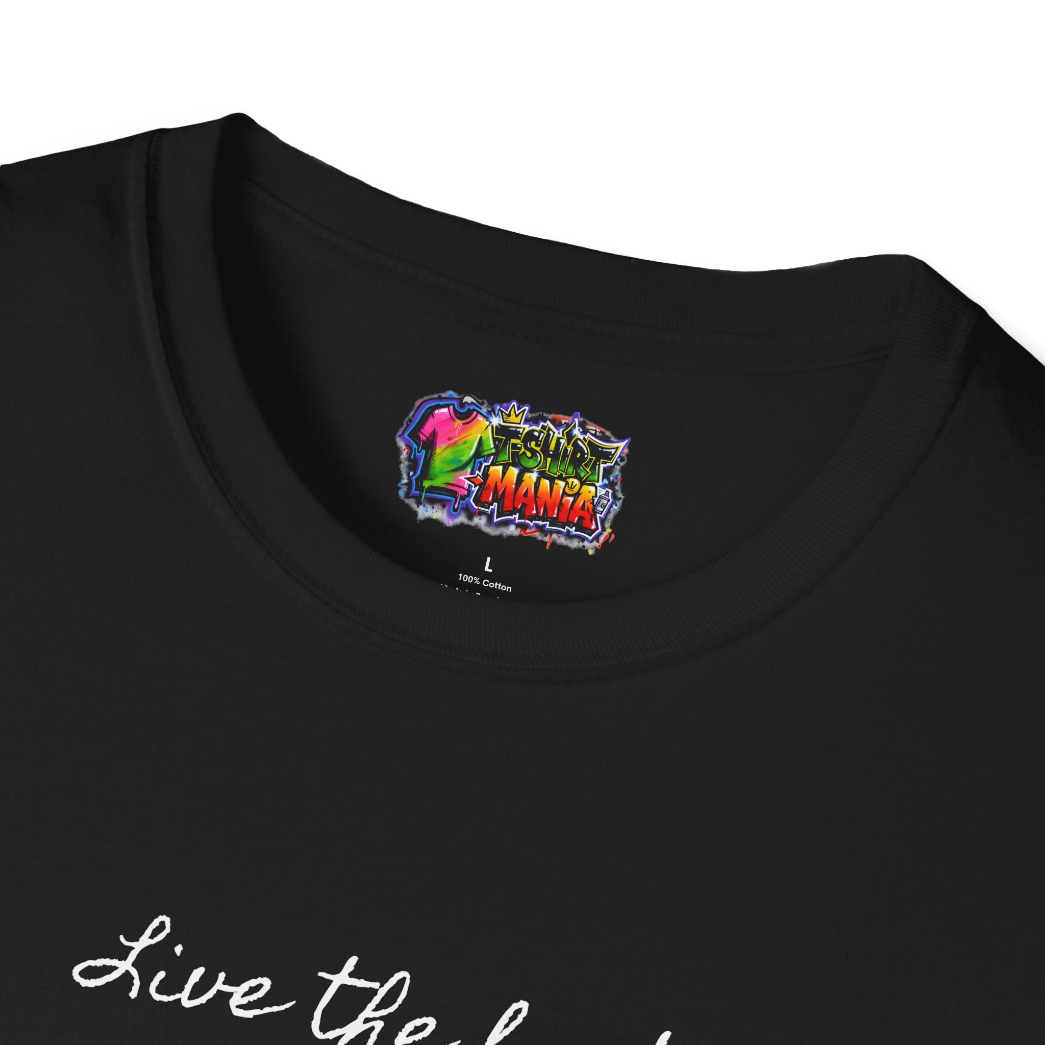 T-Shirt — 'Live the best version of yourself' Minimalist Self-Love Tee