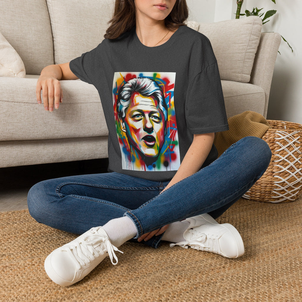 Artsy Clinton Portrait T-Shirt