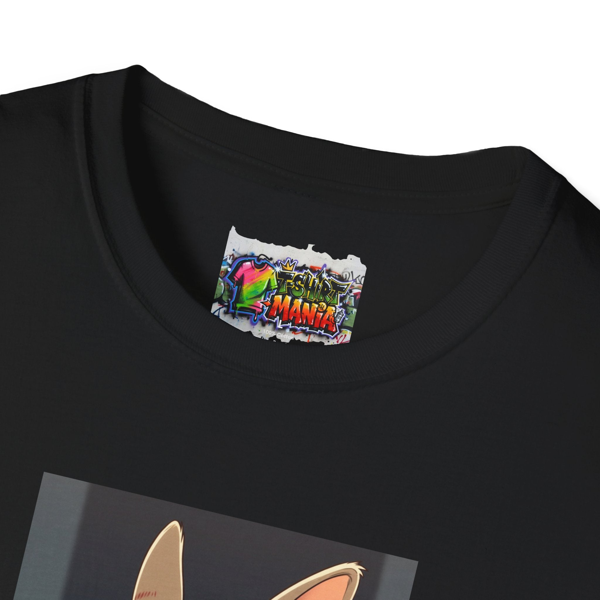 Boxing Bunny T-Shirt — Cute Fight-Scar Rabbit Graphic Tee