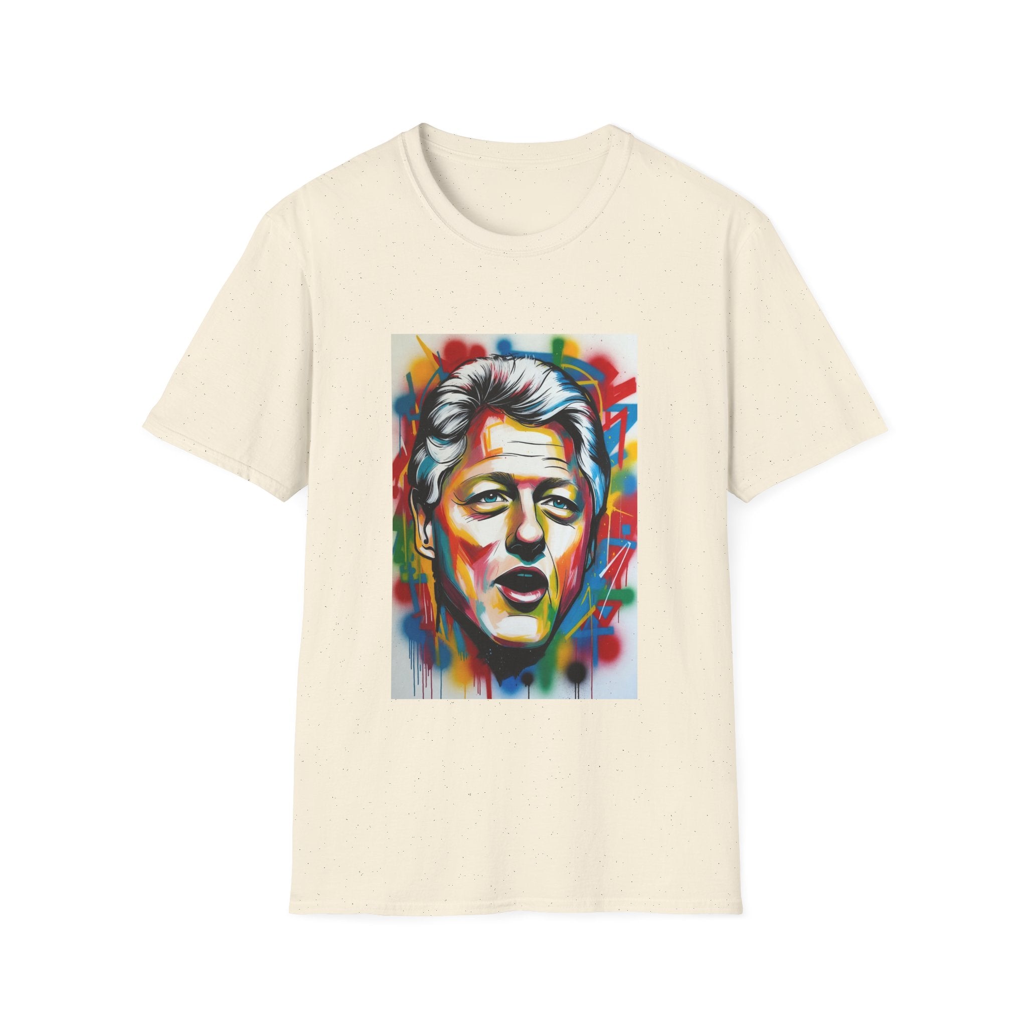 Artsy Clinton Portrait T-Shirt