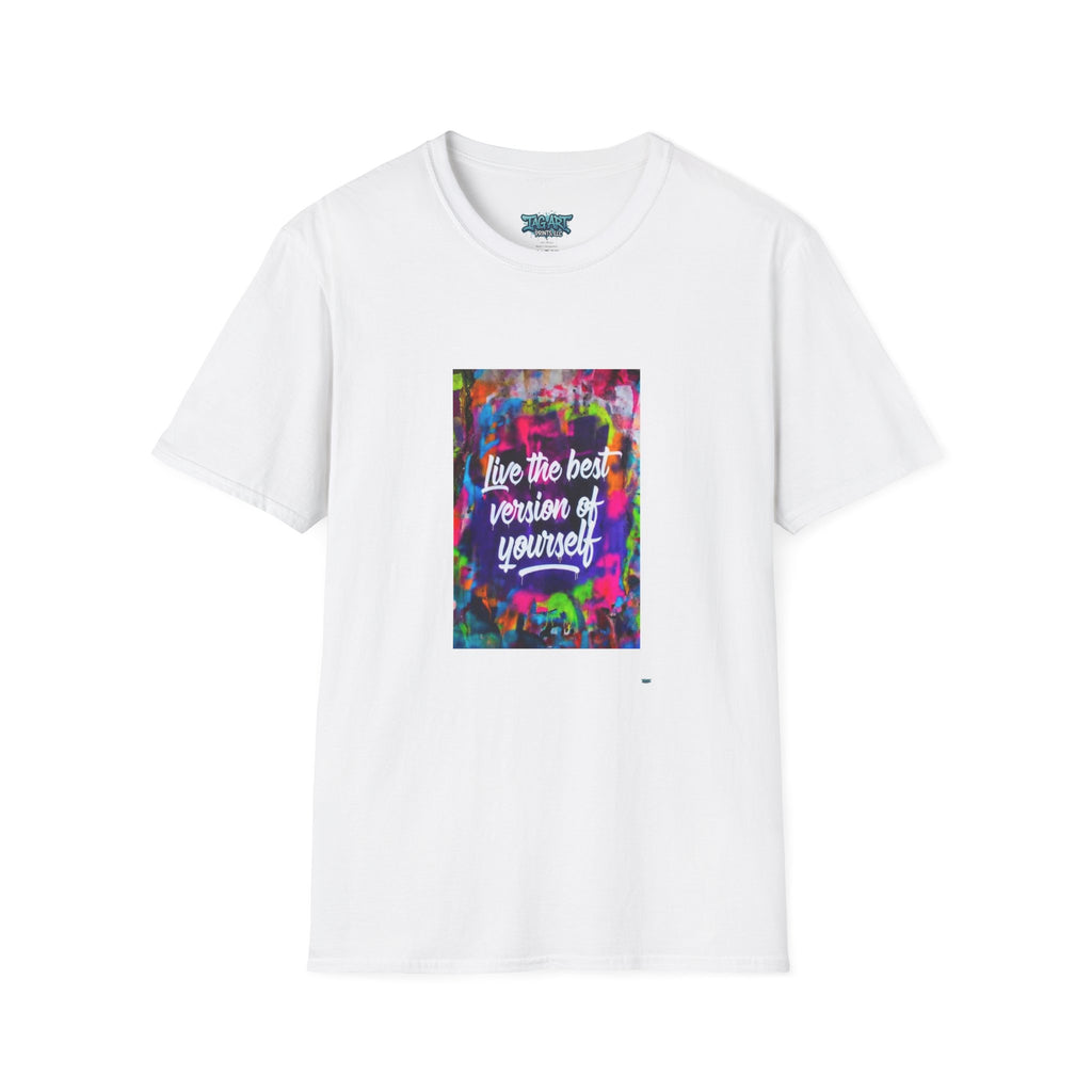 Inspirational 'Live the Best Version of Yourself' Graphic T-Shirt