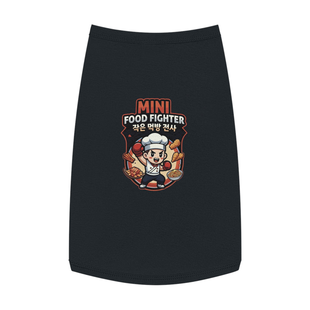 Pet Tank — "Mini Food Fighter" Chef Graphic Dog Tank Top