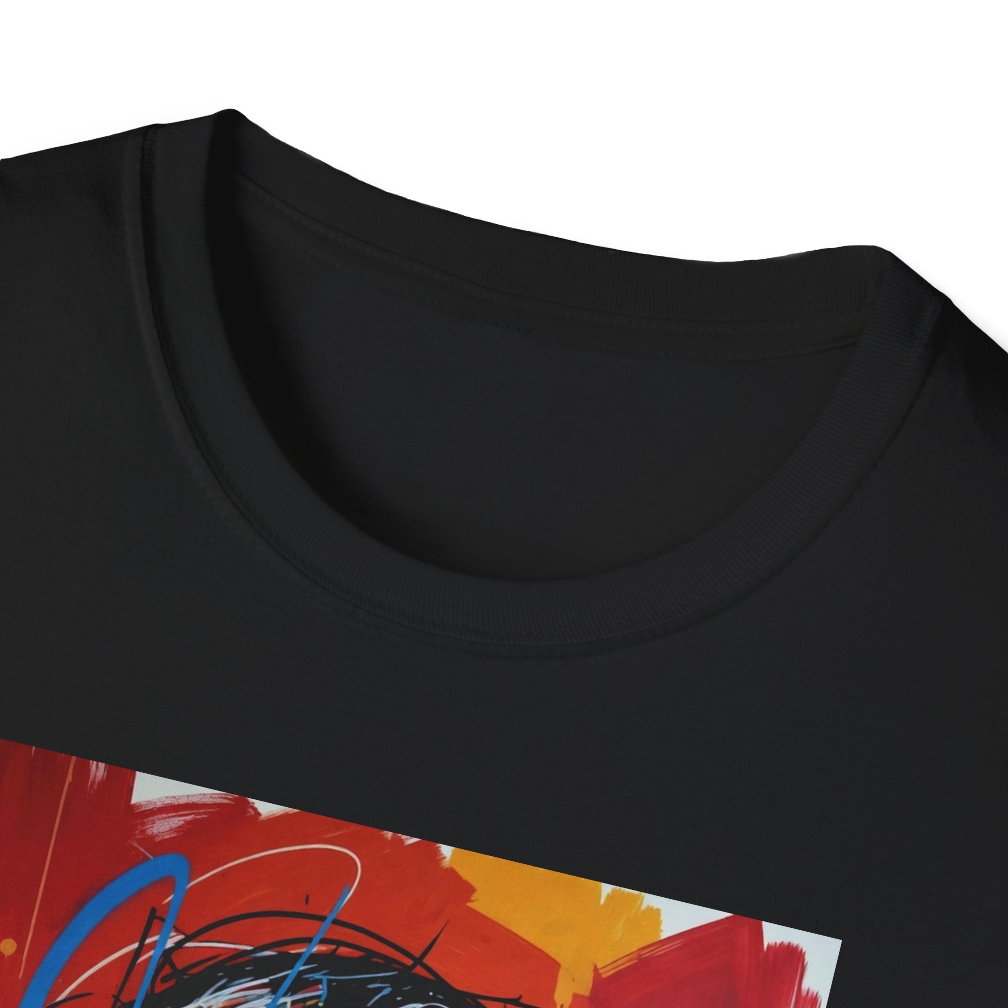 Colorful Portrait Tee — Vibrant Abstract Political Leader Art