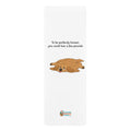 Funny Cute Dog Rubber Yoga Mat — "To Be Perfectly Honest, You Could Lose a Few Pounds"