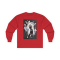 Golfer swing illustration Long Sleeve | monochrome golf art, athletic apparel