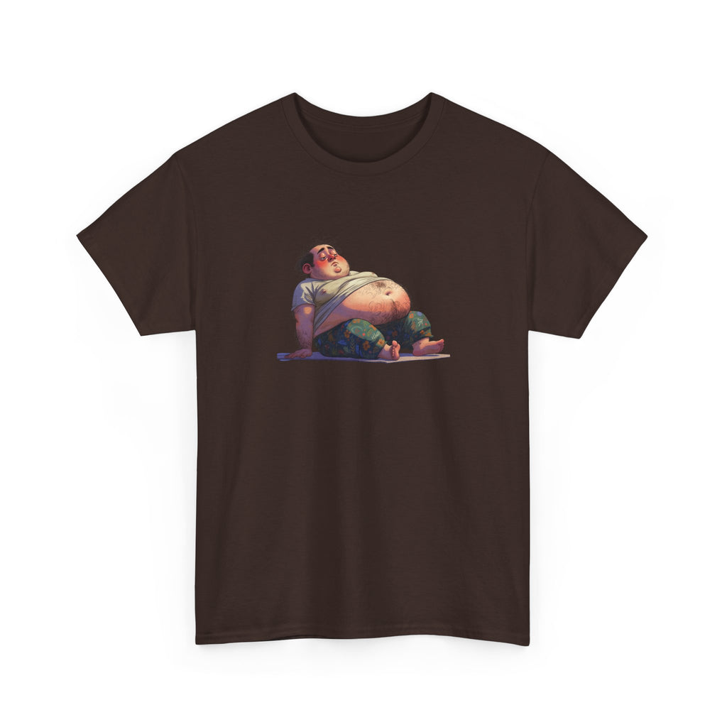 T-Shirt — Yoga Cartoon Belly Graphic Tee