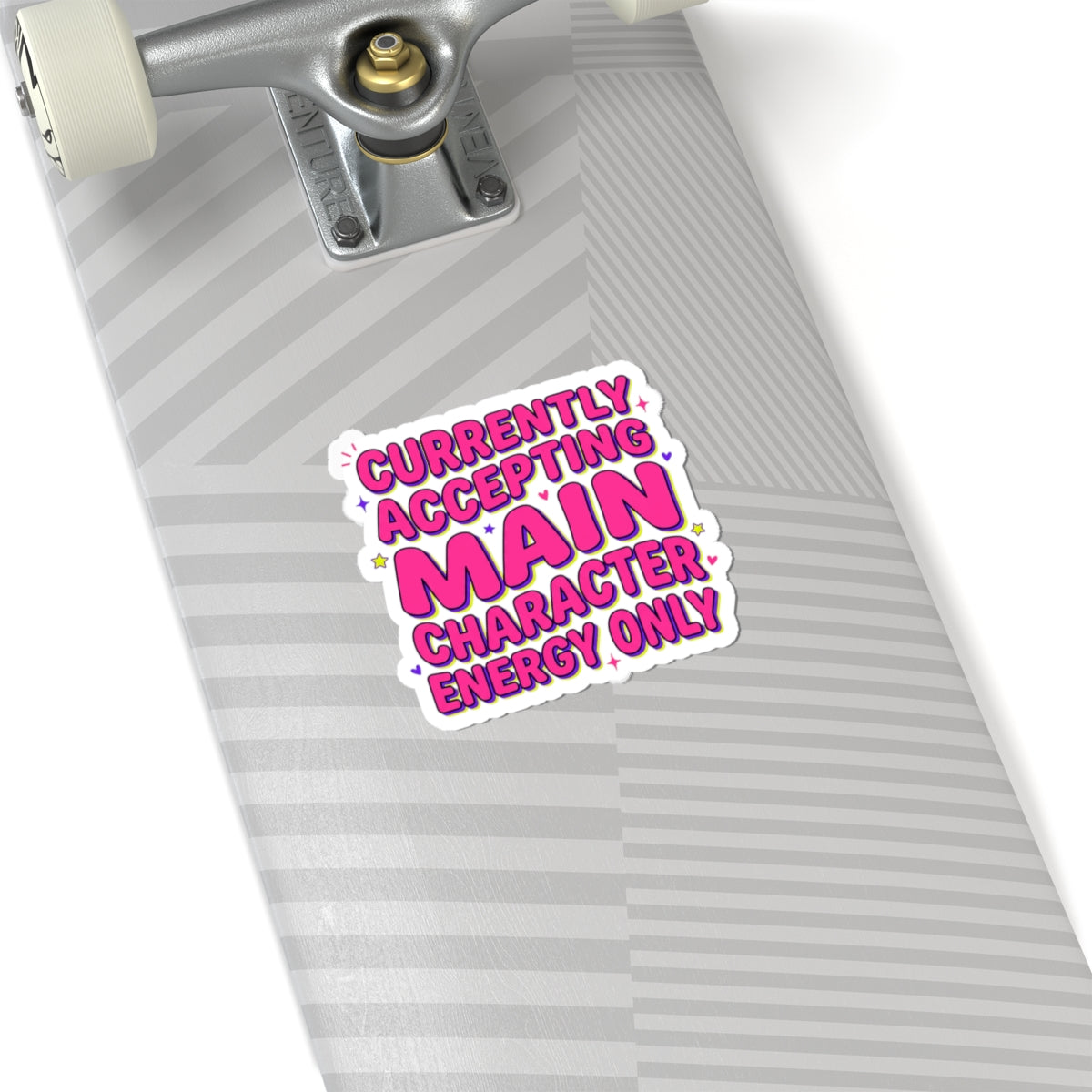 Main Character Energy Sticker | Gen Z Sassy, Coquette Typography