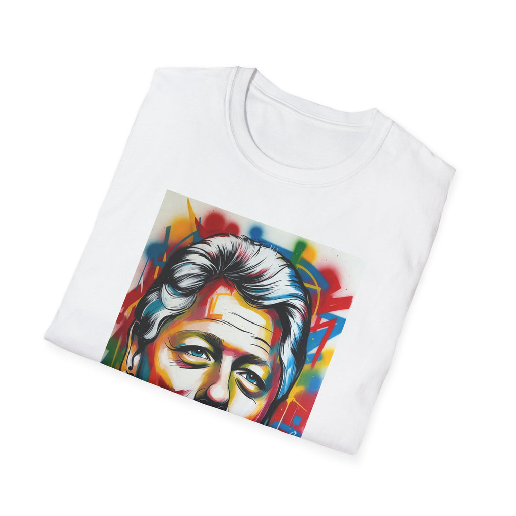 Artsy Clinton Portrait T-Shirt