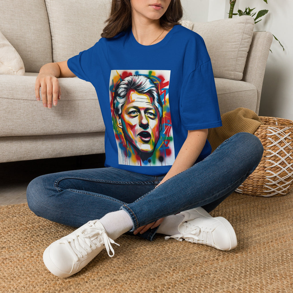 Artsy Clinton Portrait T-Shirt