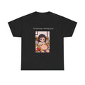 Anime Snack Girl T-Shirt — “The food baby is definitely yours” Cute Kawaii Graphic Tee