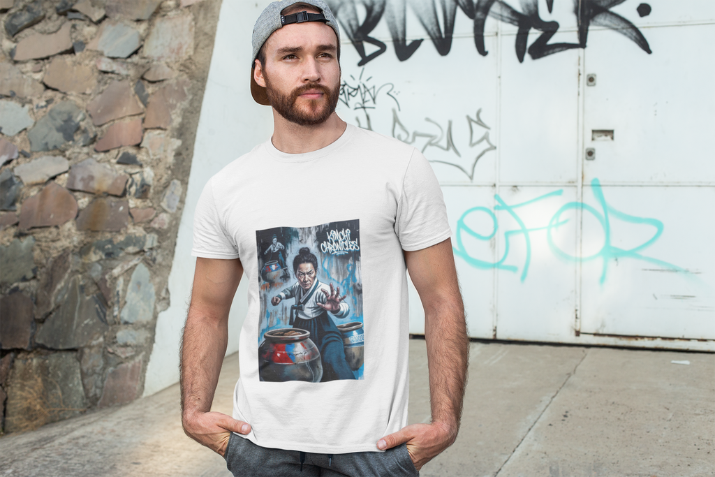 Kimchi Chronicle T-Shirt | Martial Arts Music Illustration