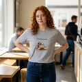 Corpse Pose illustration T-Shirt | Funny Yoga Shirt, Relaxation Graphic Tee