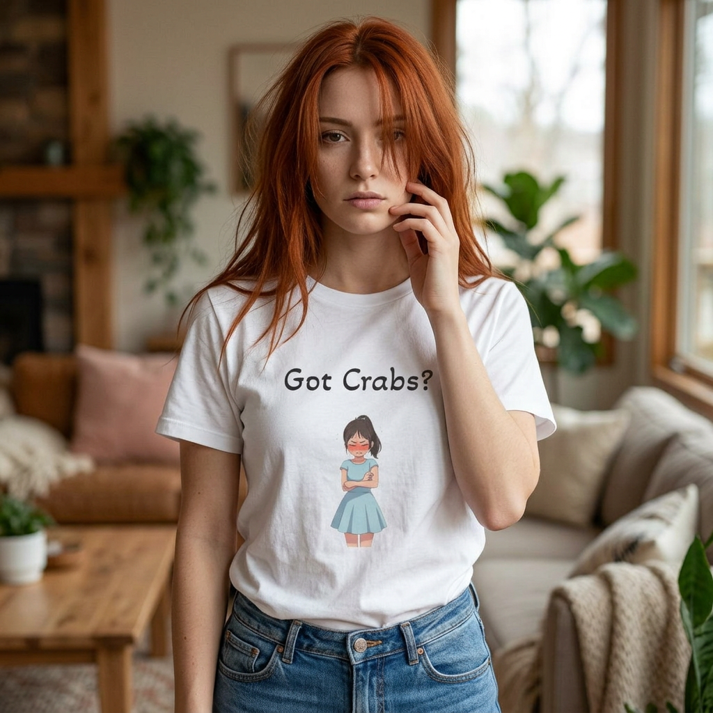 Crabbies Retro Crab T-Shirt — 'Crabbies' Vintage Seafood Logo Tee