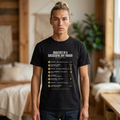 Day Trader Traits T-Shirt — "Qualities of a Successful Day Trader" Guide Tee