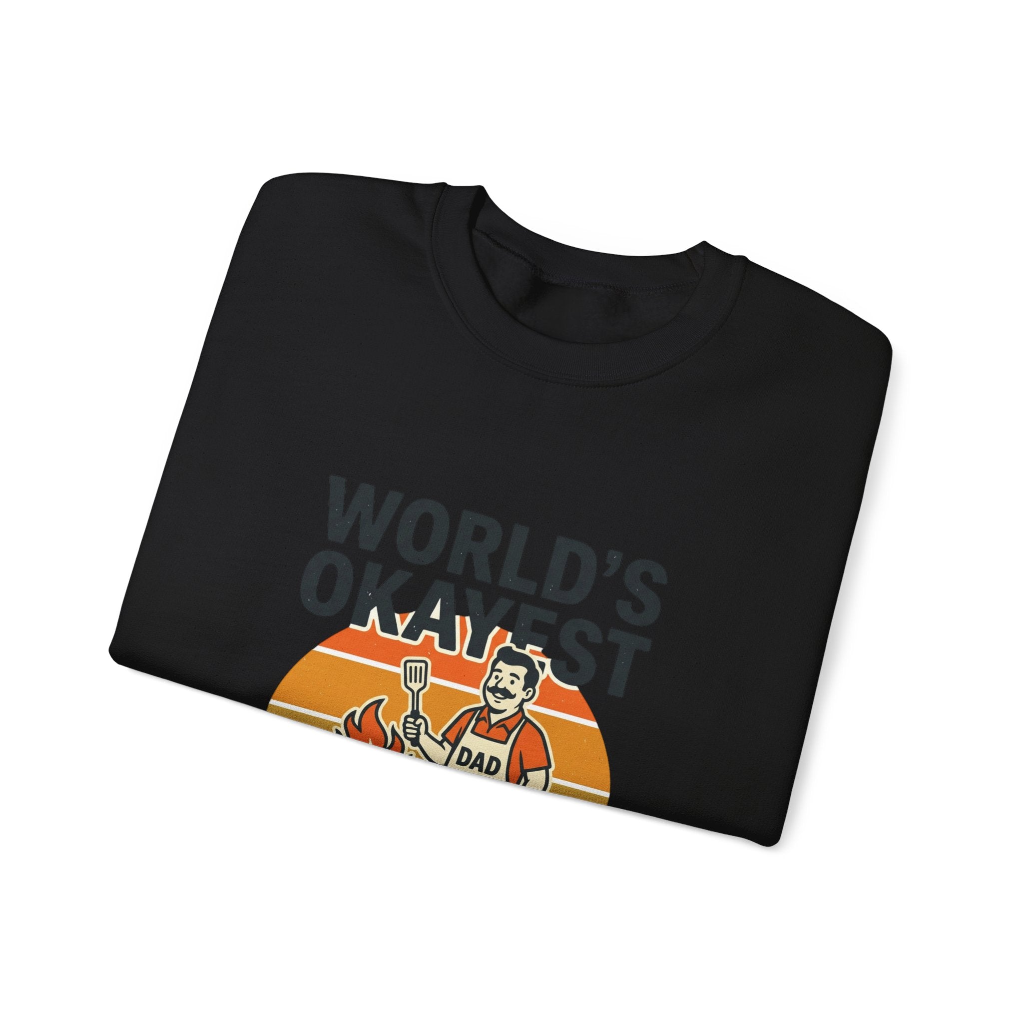 World's Okayest Grill Dad Sweatshirt | Father's Day, Retro Outdoorsy