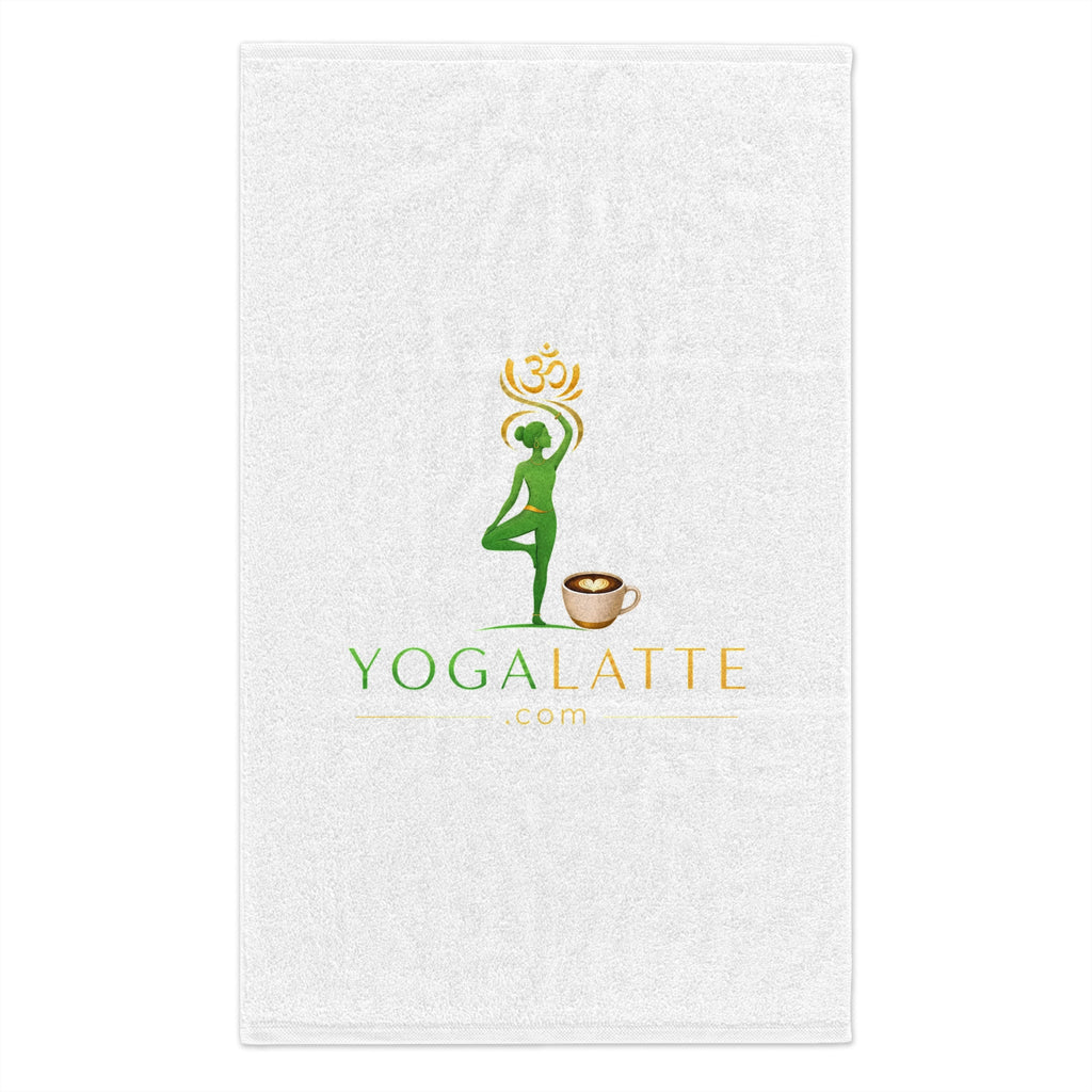 yogalatte rally Towel, 11x18