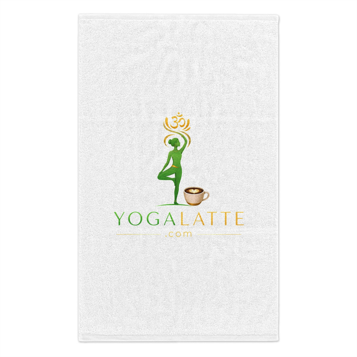 yogalatte rally Towel, 11x18