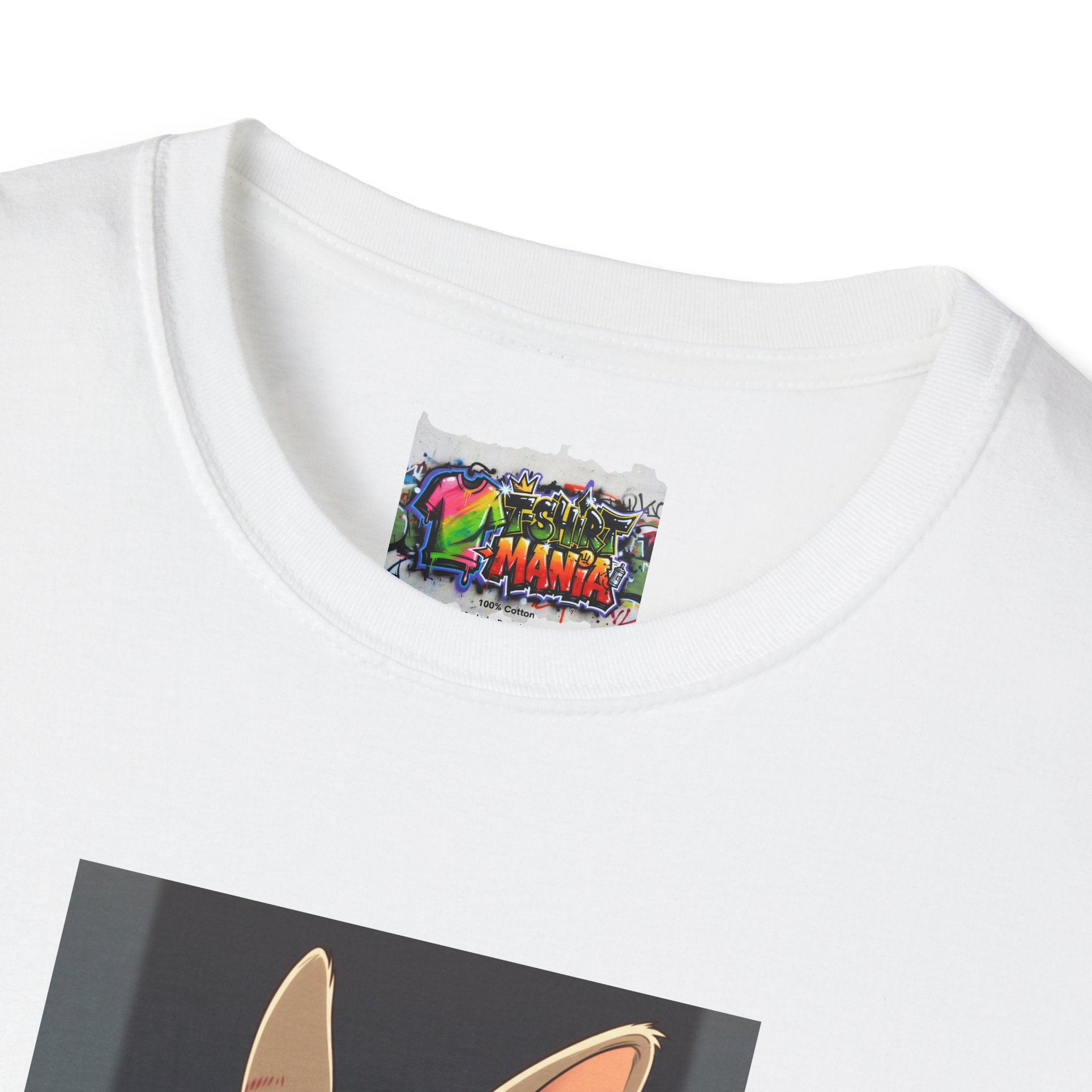 Boxing Bunny T-Shirt — Cute Fight-Scar Rabbit Graphic Tee