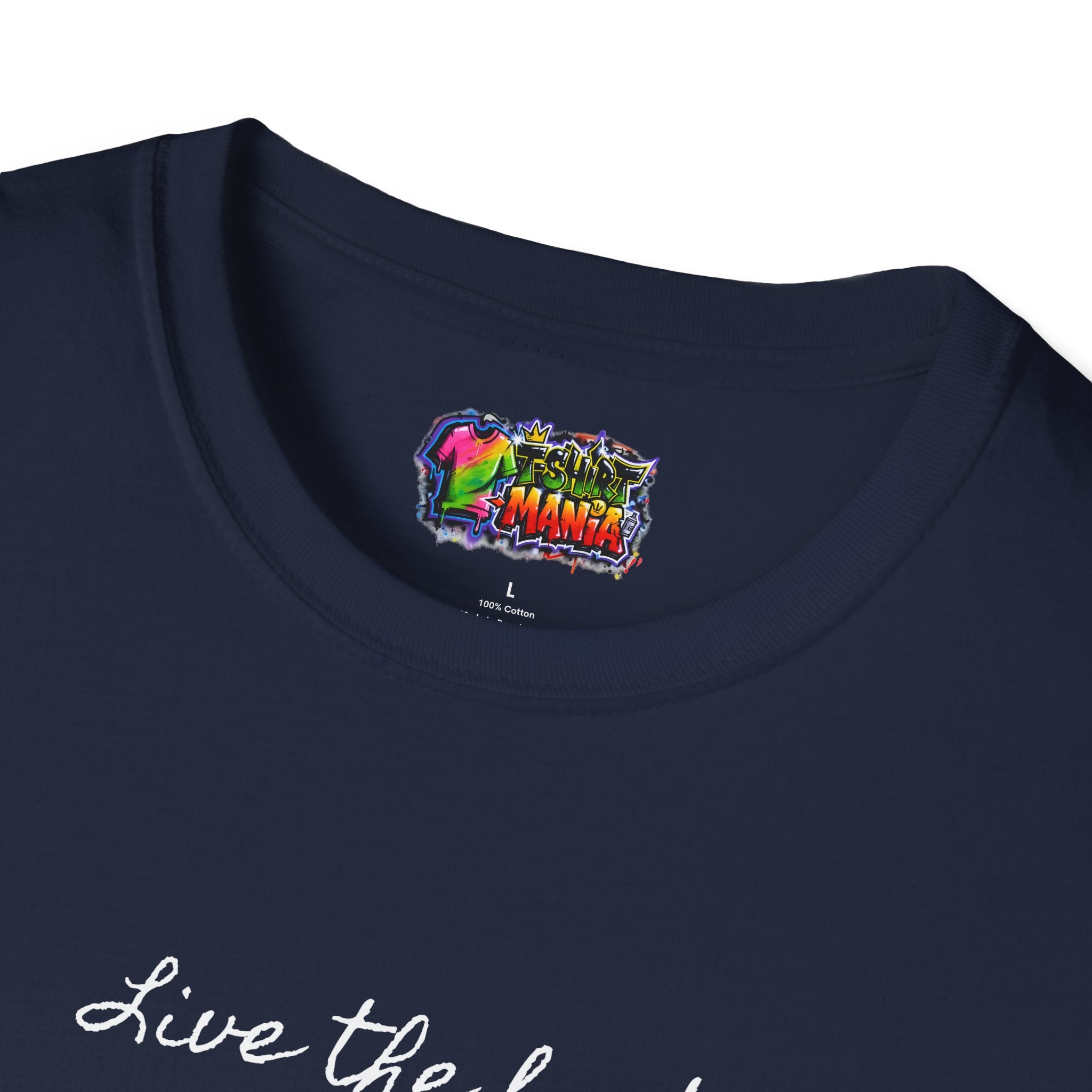 T-Shirt — 'Live the best version of yourself' Minimalist Self-Love Tee