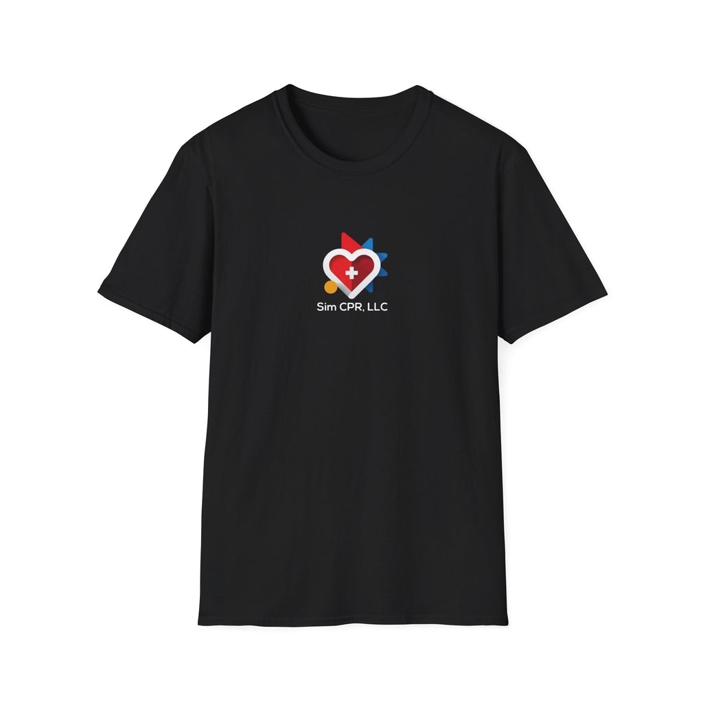 CPR Instructor T‑Shirt — Sim CPR LLC Logo Tee