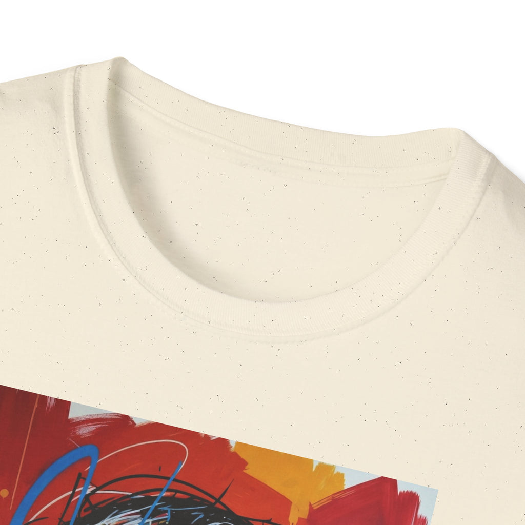 Colorful Portrait Tee — Vibrant Abstract Political Leader Art