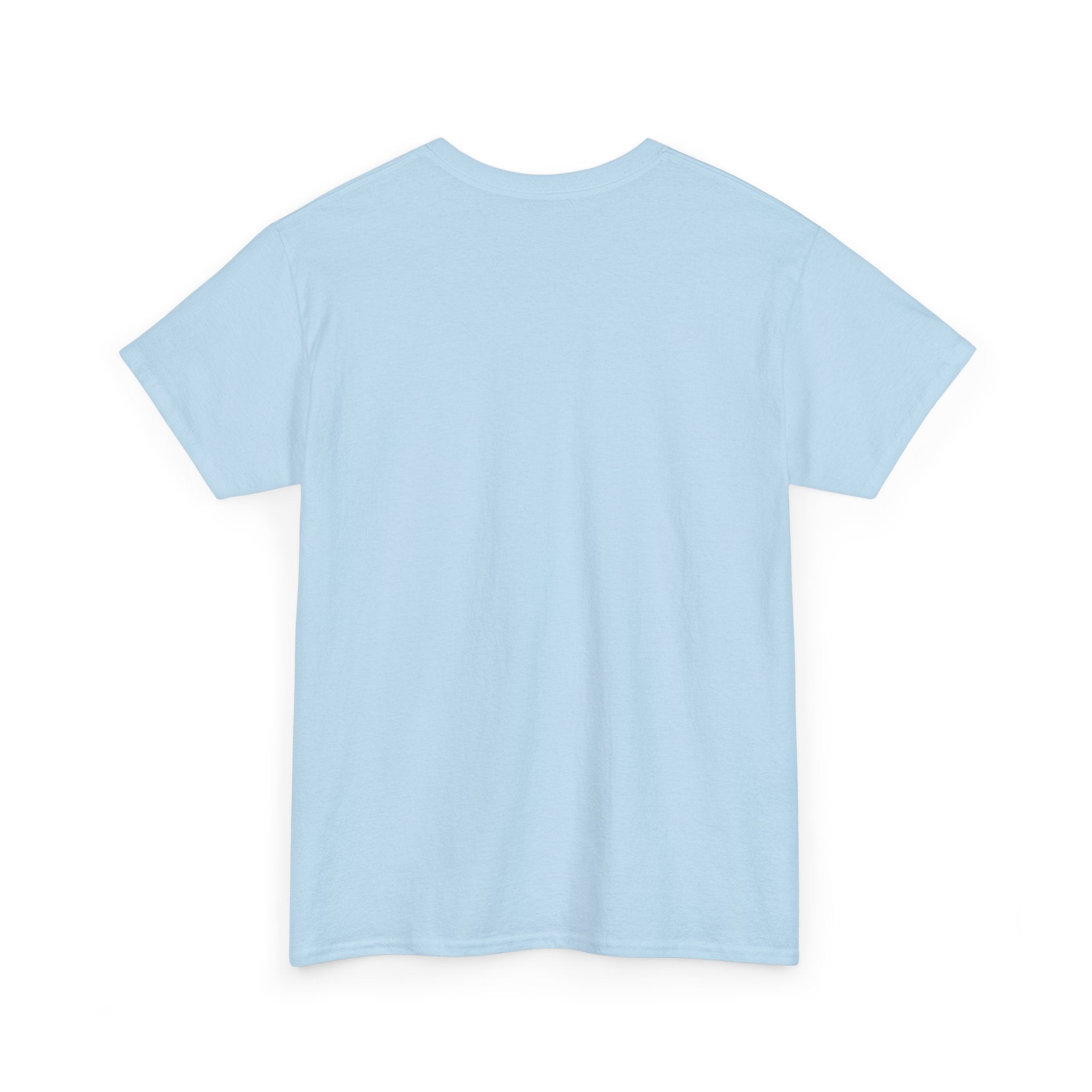 Yoga Does a Body Good T-Shirt | Meditating Woman Rainbow Sun Graphic