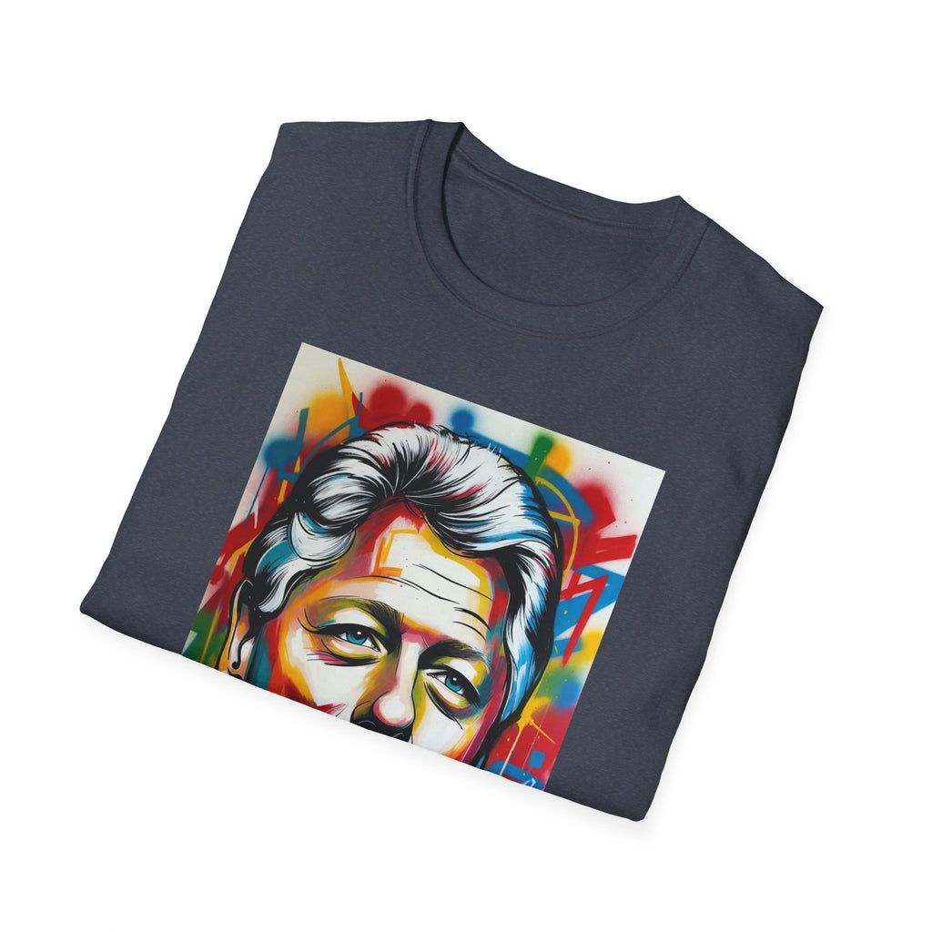 Artsy Clinton Portrait T-Shirt