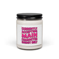 Main Character Energy Candle | Gen Z Sassy Snark, Coquette Typography