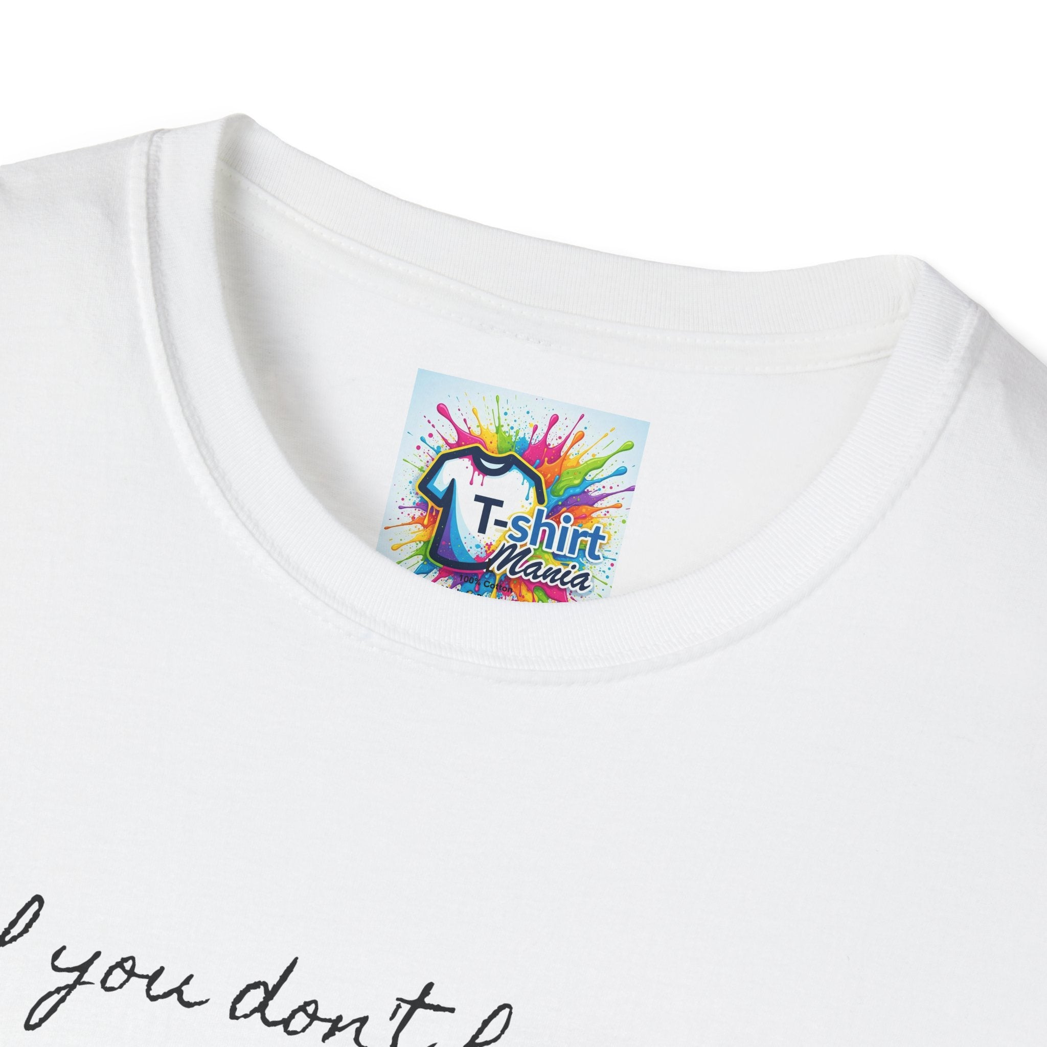 Inspirational Script T-Shirt — "If you don't have enough money, then work harder" Minimalist Quote Tee