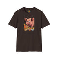 I'm Hangry! Pig Cartoon T-Shirt - Funny Foodie Animal Tee