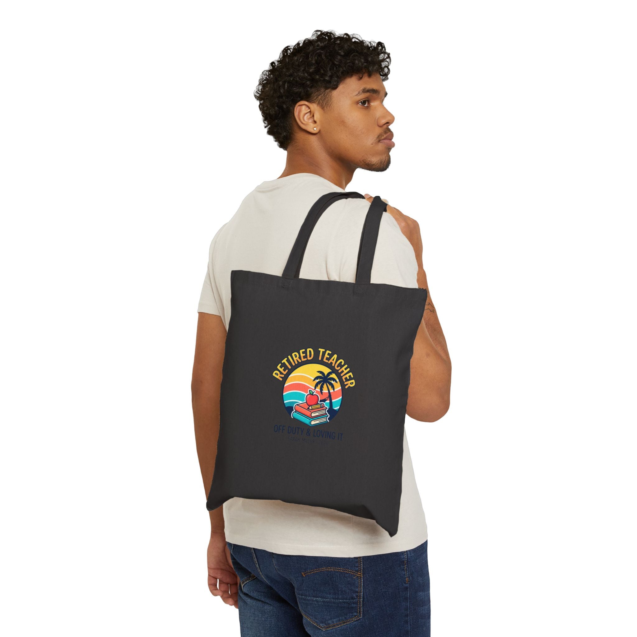 Retired Teacher Beach Life Tote | Retirement, Travel