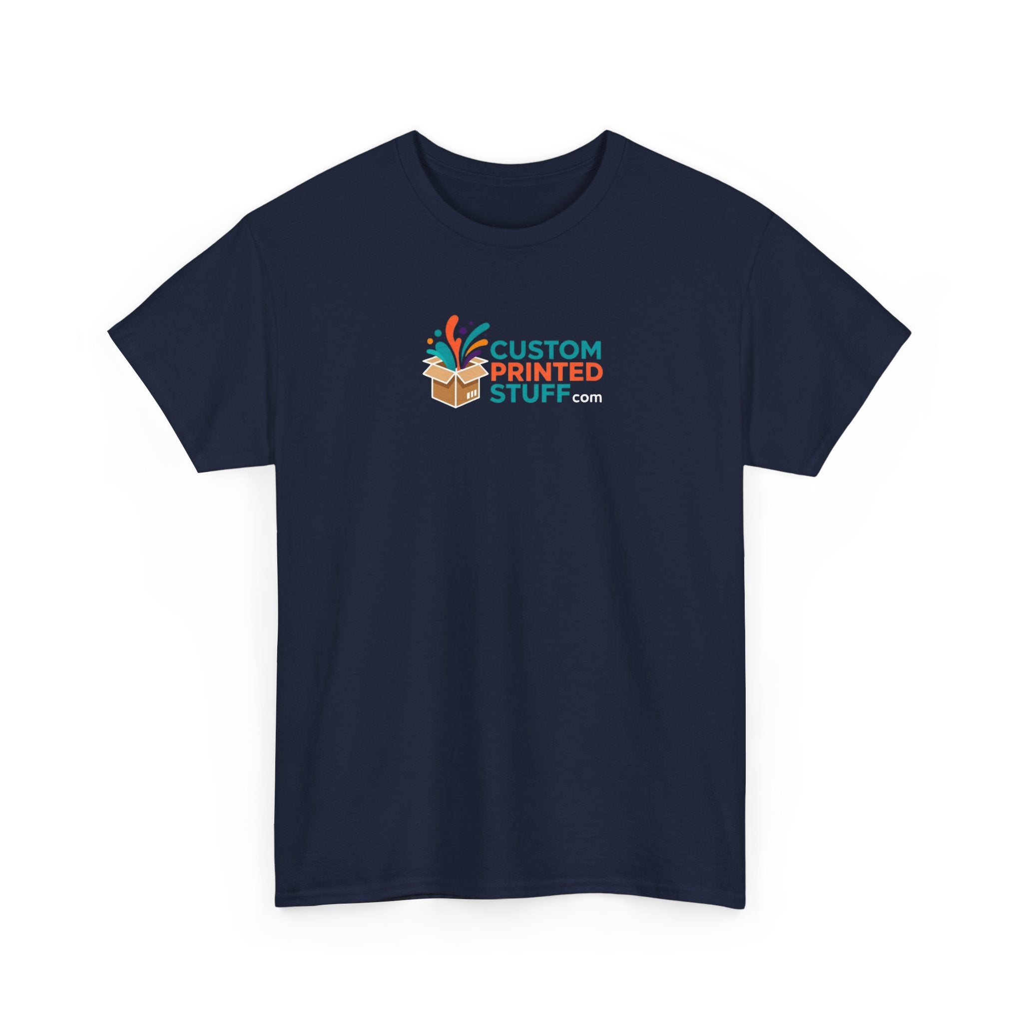 Printed Logo T-Shirt — Custom Printed Stuff Emblem