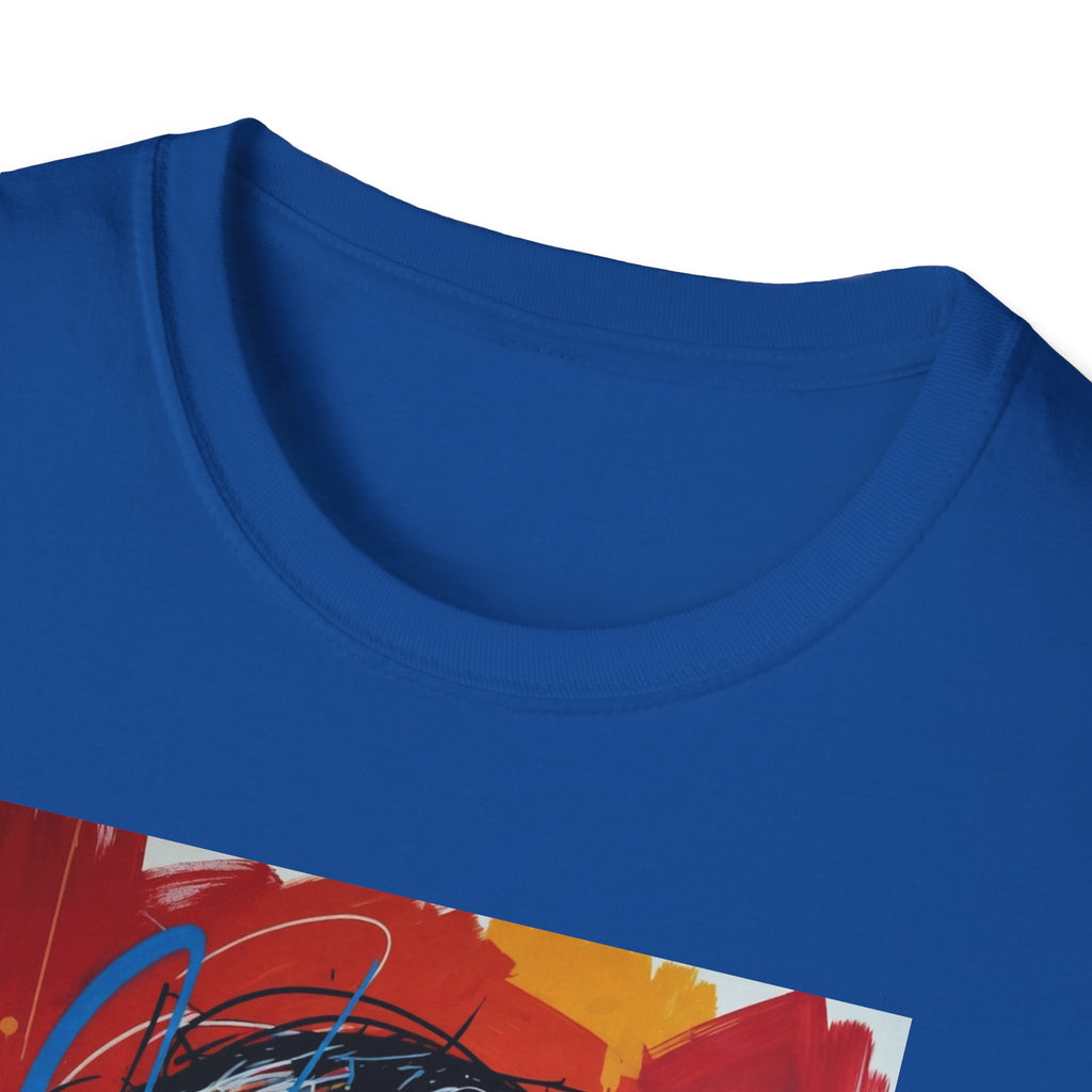 Colorful Portrait Tee — Vibrant Abstract Political Leader Art