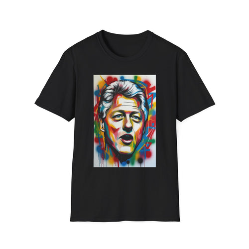 Artsy Clinton Portrait T-Shirt