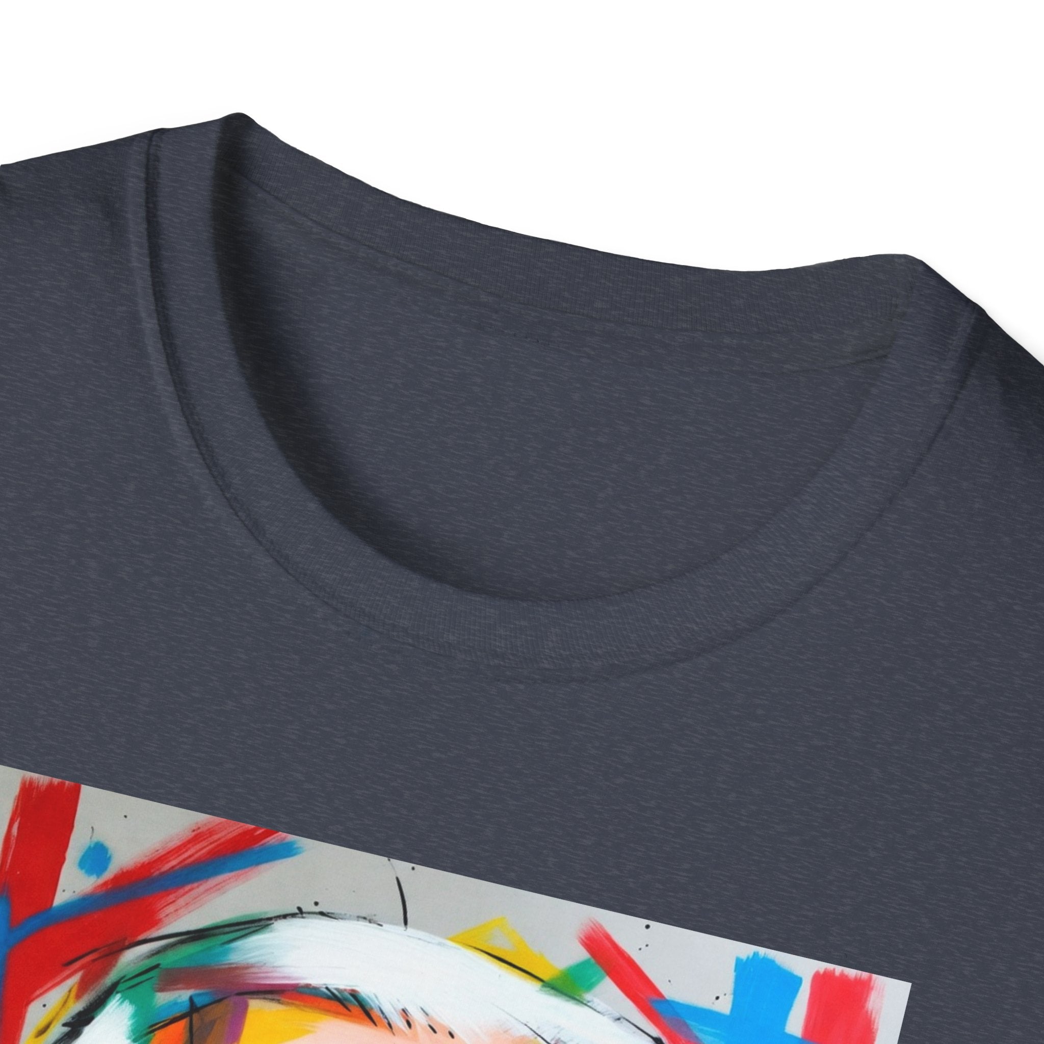 Artsy Biden Portrait T‑Shirt — Colorful Pop Art President Tee