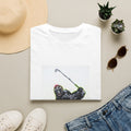 Golfing Sasquatch Graphic Tee — Funny Bigfoot Golfer T-Shirt