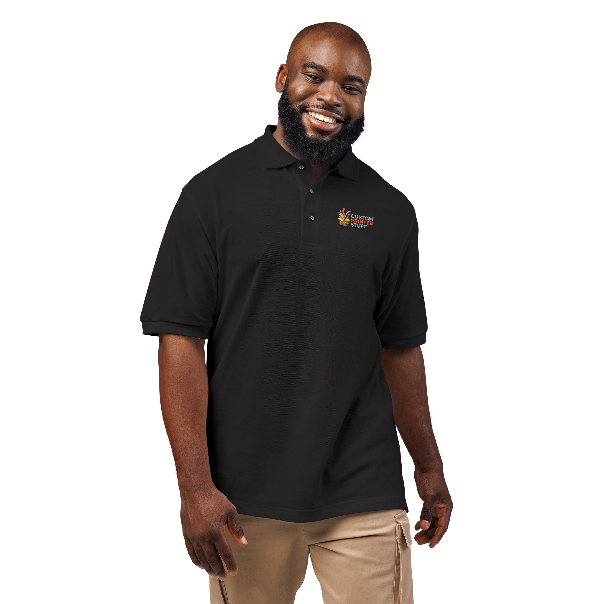 Embroidered Sunflower 'Kindness Matters' Polo