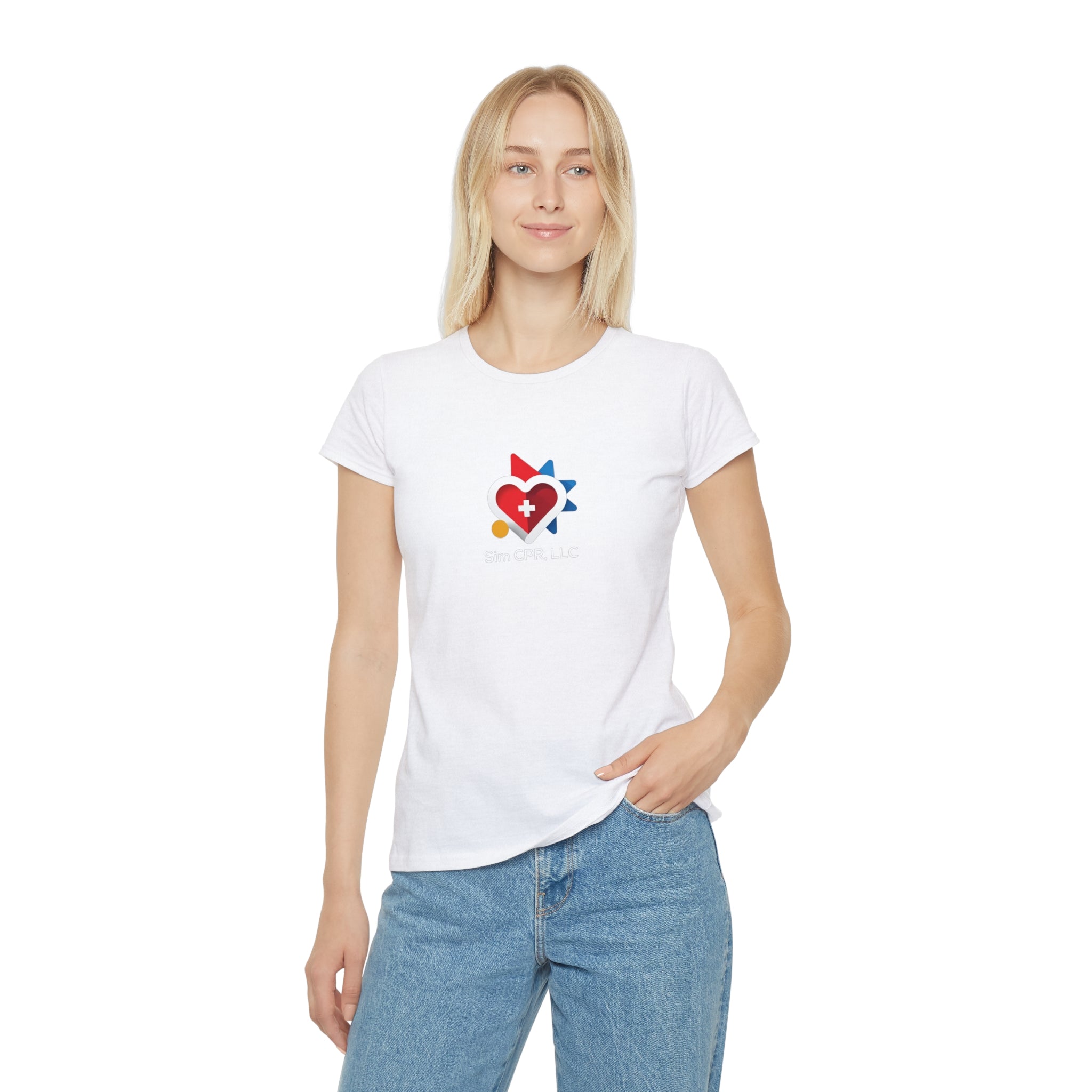 Women's Heart & Star Logo T‑Shirt — Cute Graphic Tee for Fans & Casual Wear