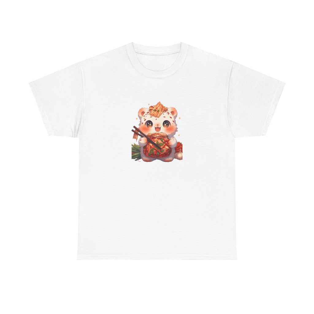 Cute Panda Eating Ramen T-Shirt — Kawaii Japanese Noodle Graphic Tee