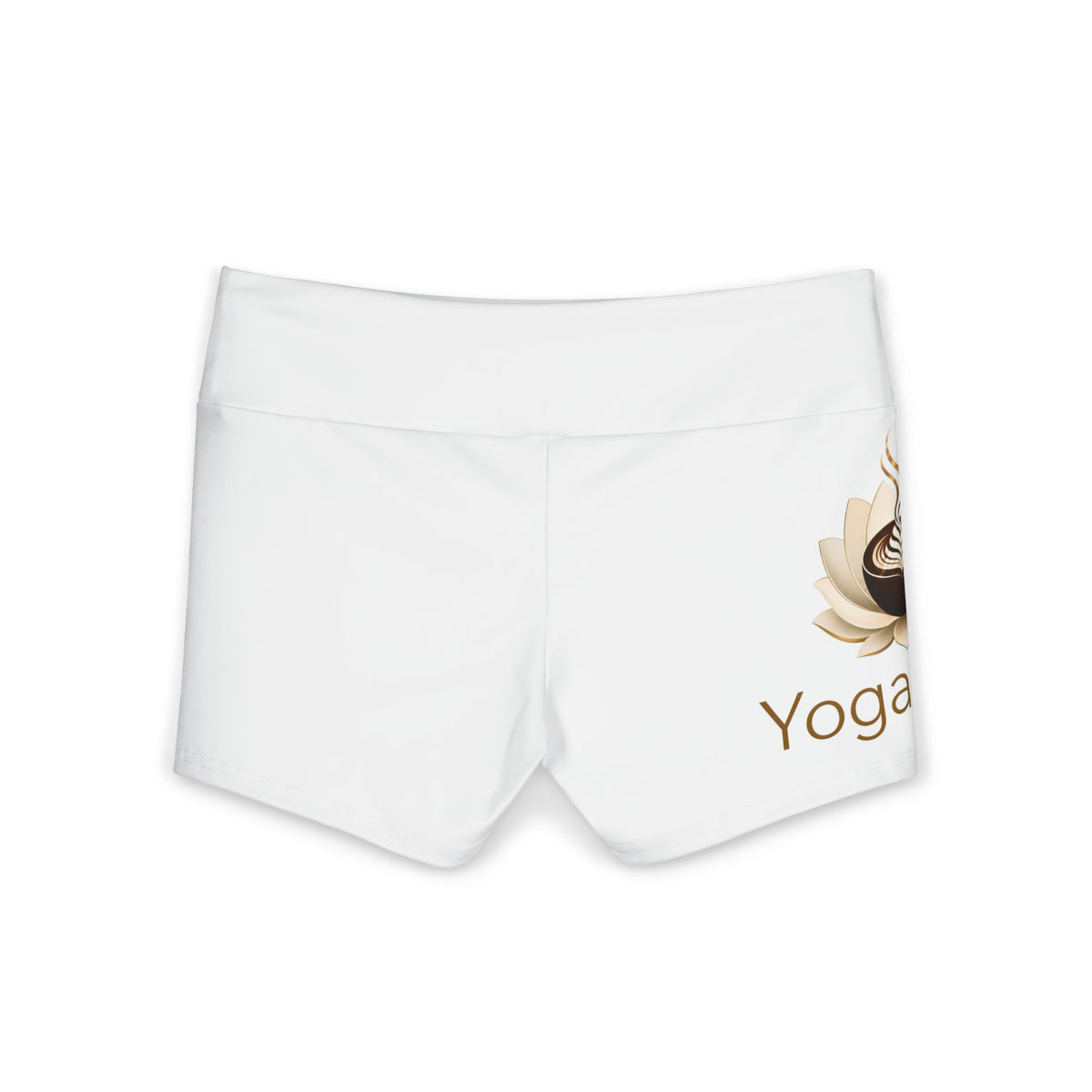 Women's Polyester Yoga Shorts (AOP)