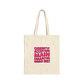 Main Character Energy Tote | Gen Z sassy, snarky typography, coquette aesthetic