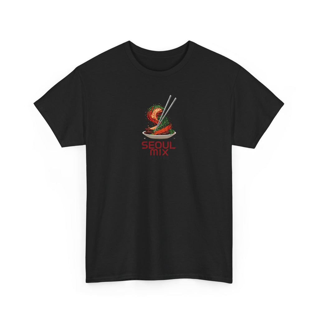 Seoul Mix Plates T‑Shirt — Korean Food Graphic Tee