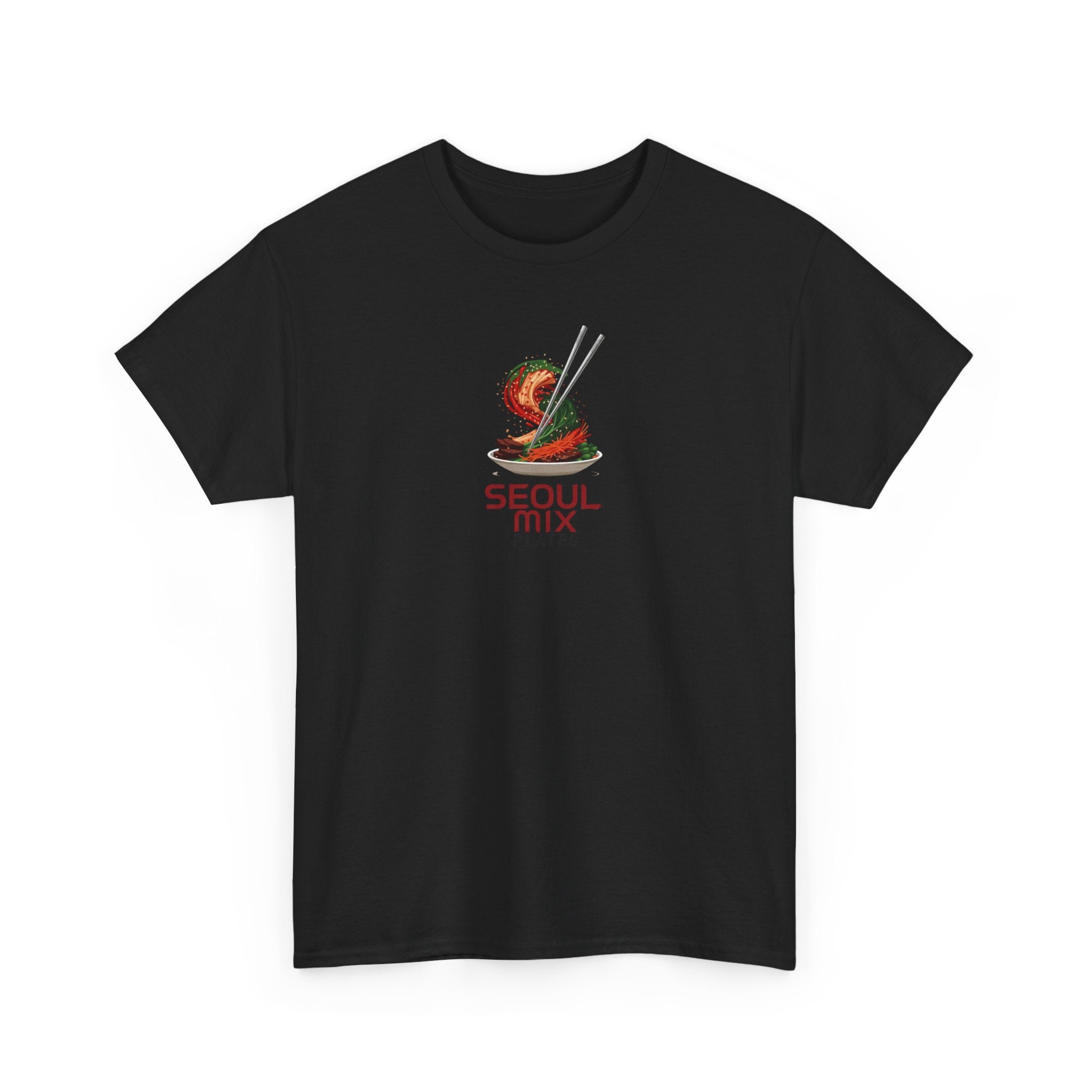 Seoul Mix Plates T‑Shirt — Korean Food Graphic Tee