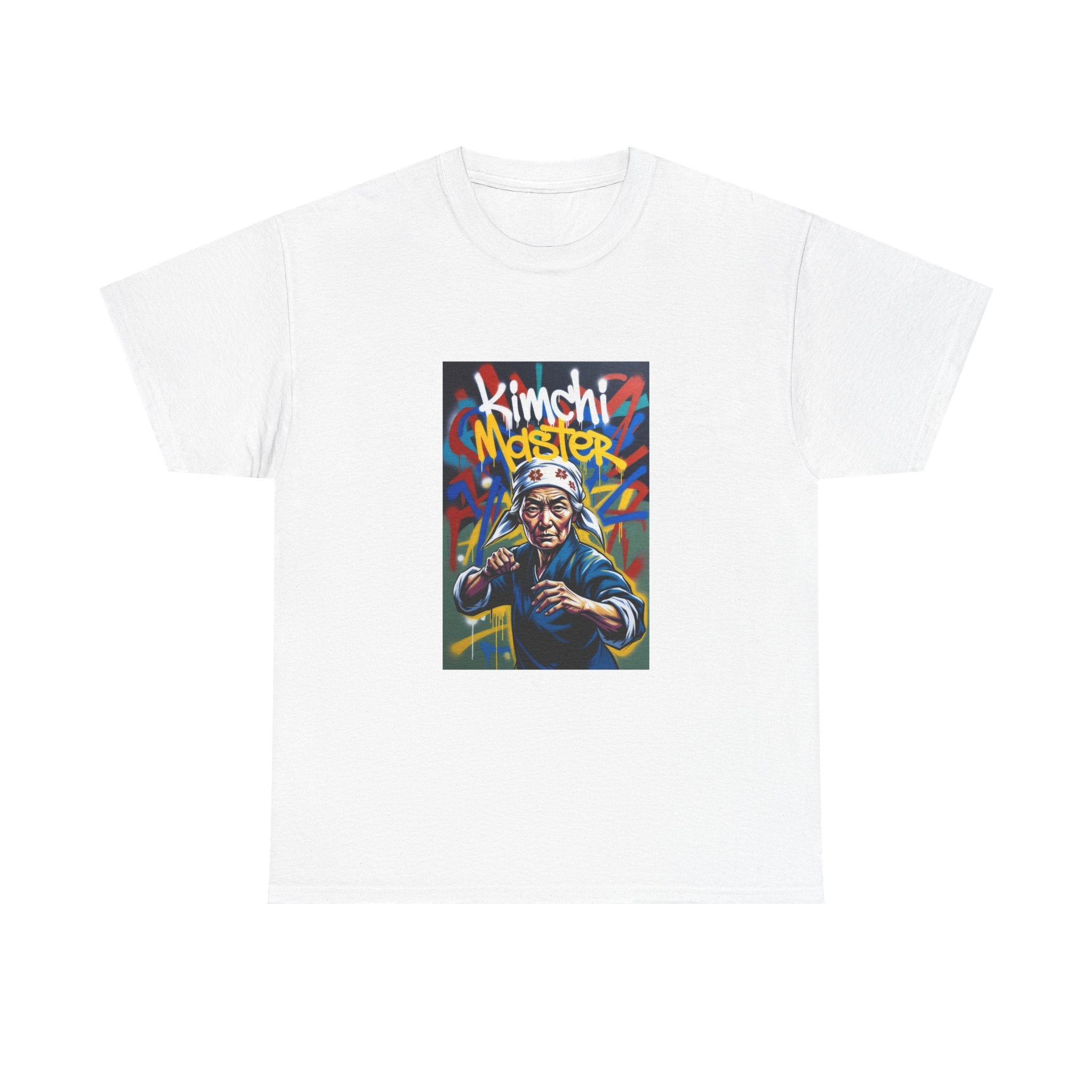 Kimchi Master shirt | Korean food chef graffiti illustration tee
