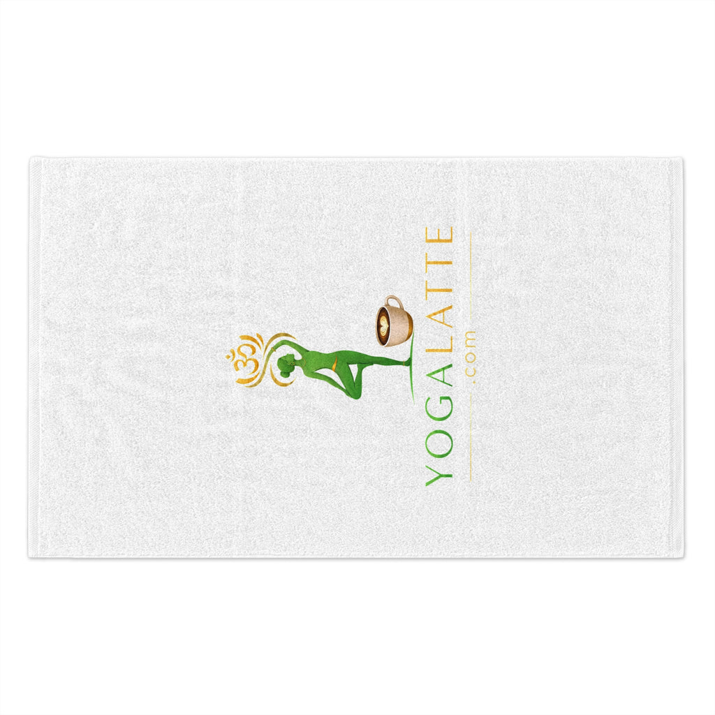yogalatte rally Towel, 11x18