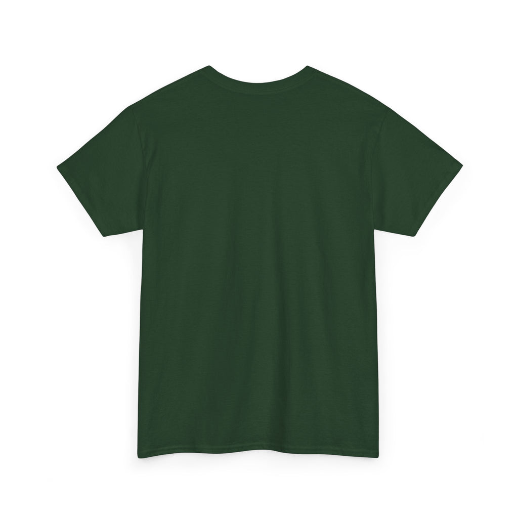Yoga Does a Body Good T-Shirt | Meditating Woman Rainbow Sun Graphic