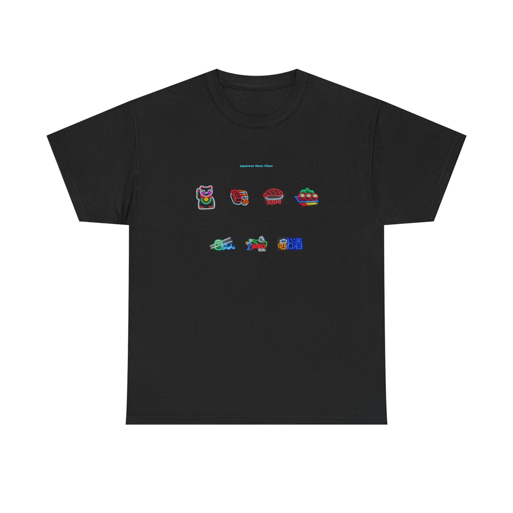 Cute Kawaii Snack Icons T-Shirt — Pastel Japanese Food Graphic Tee