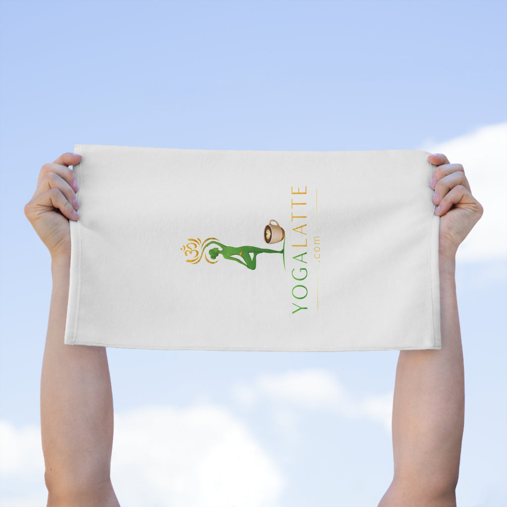 yogalatte rally Towel, 11x18