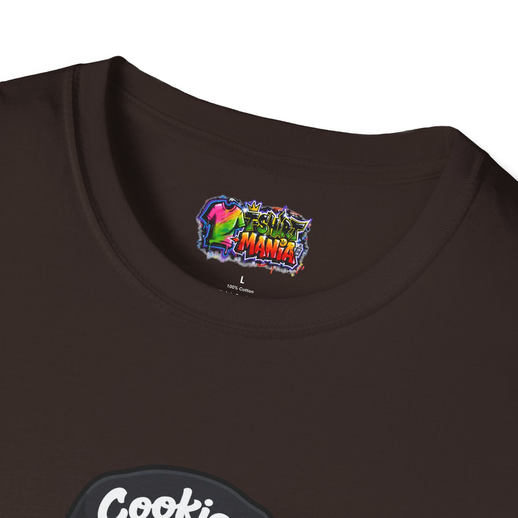 Cookies Brand Cartoon Boy T-Shirt — Smiling Kid Logo Tee